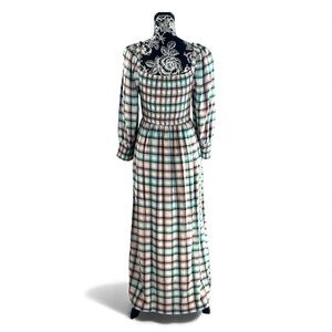 Anthropologie Madras Maxi Dress